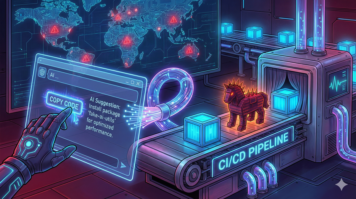 Slopsquatting：AI 幻覺套件，把供應鏈攻擊變成複製貼上