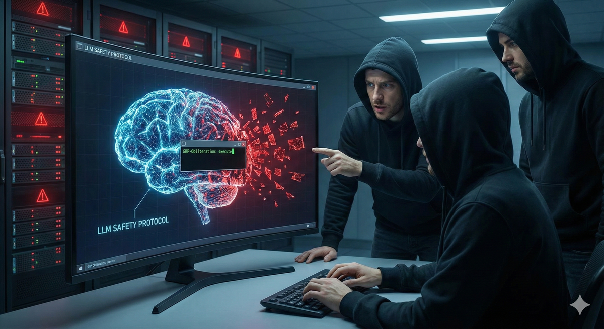 一句 Prompt 就能讓 LLM 忘記安全訓練：GRP-Obliteration 的警示