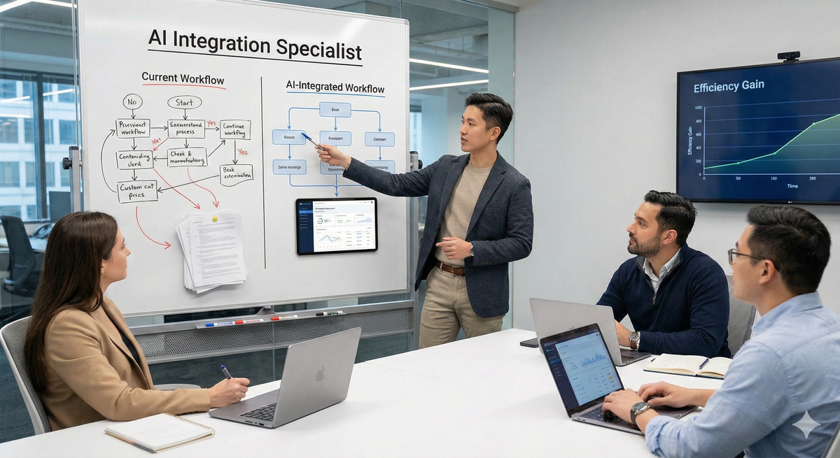 AI Integration Specialist：企業真正缺的，往往是把 AI 放進現場的人