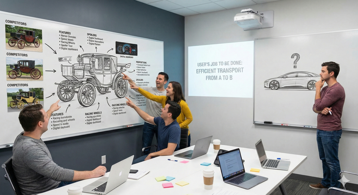 別再把馬車改得更快：第一性原理在產品迭代裡最實用的用法