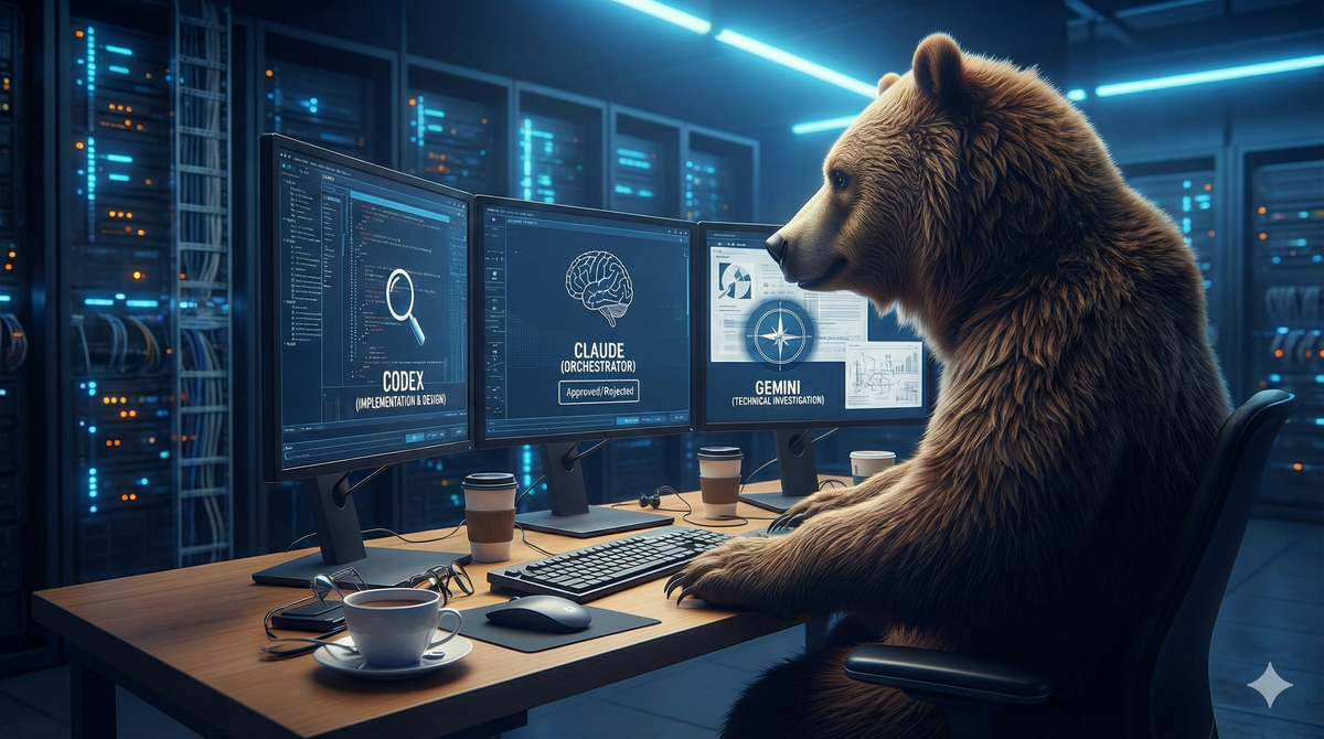 四位一體：我如何用多個 AI 模型組成一人開發團隊