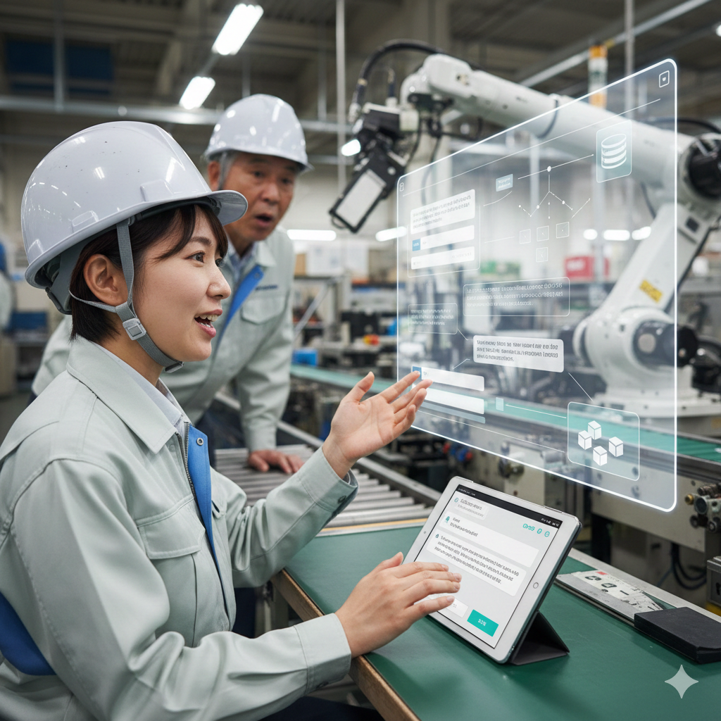 vibe coding：現場人員用聊天把系統做出來