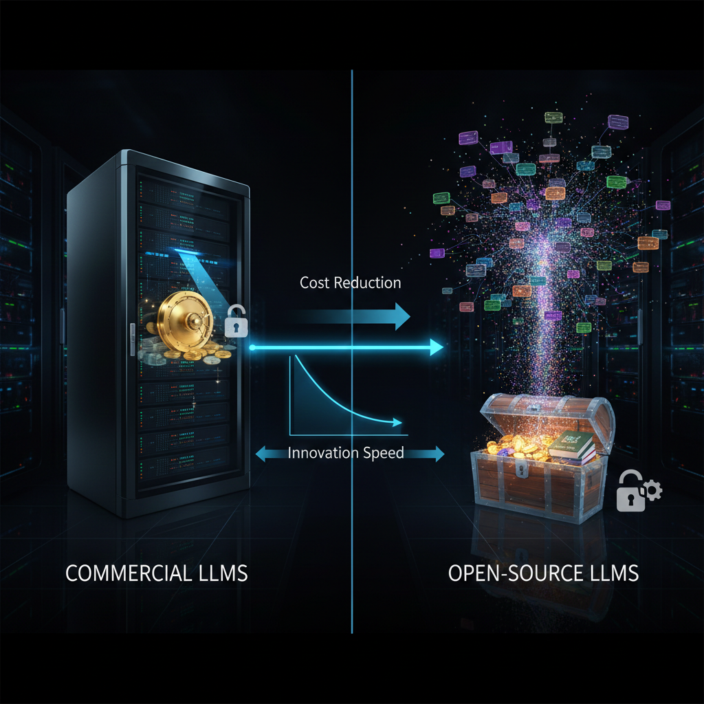 開源大模型狂衝，成本與可控成新賽道