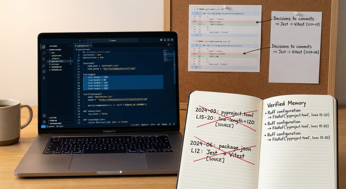 從「能記住」到「能審計」：為什麼 AI 記憶層需要 Source Code 級歸因