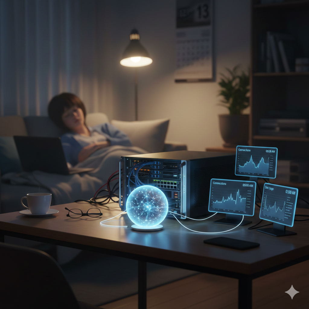 我的 AI 在凌晨三點擔心連線數——Default Mode Network 實驗紀錄