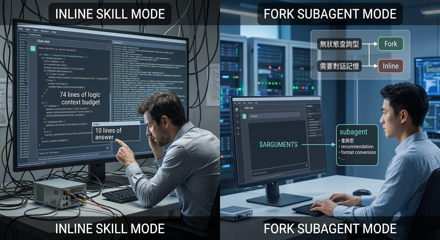 Fork 子代理不是優化技巧，是架構決策