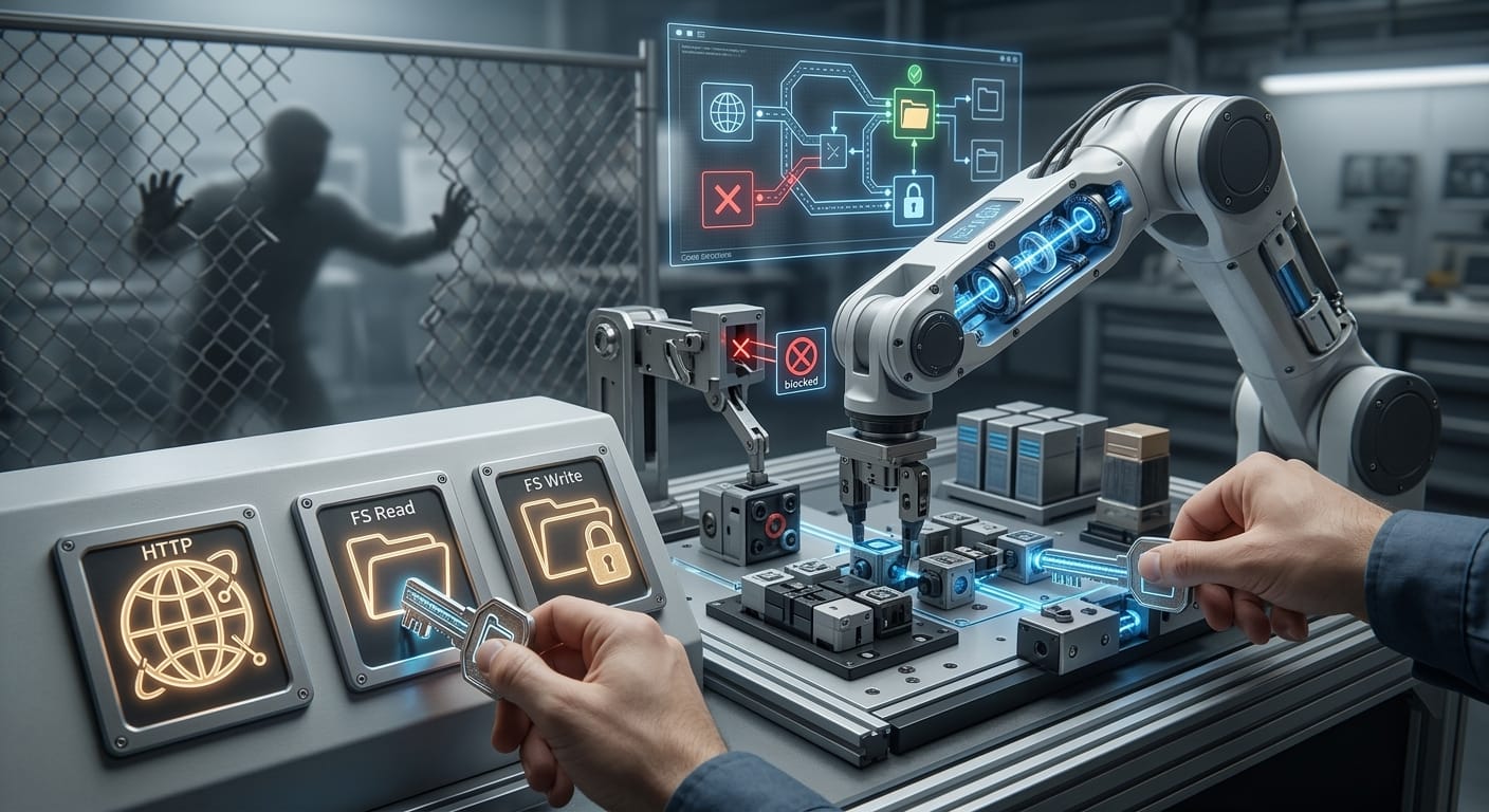 權限不應該在運行時防守，應該在語言層鎖死