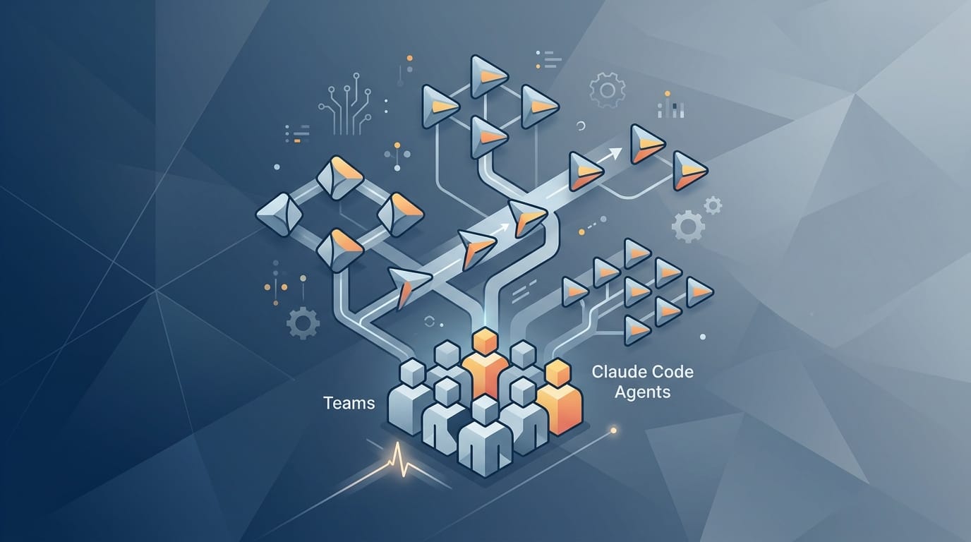 Claude Code 的多 Agent 編排，為什麼要從 Teams 開始想
