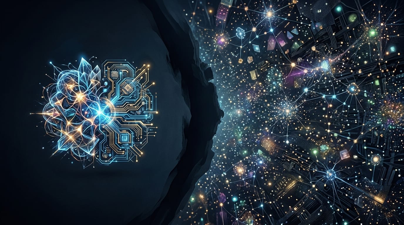 AI 架構的岔路：我們該停止將事實塞入模型，走向推論與知識解耦