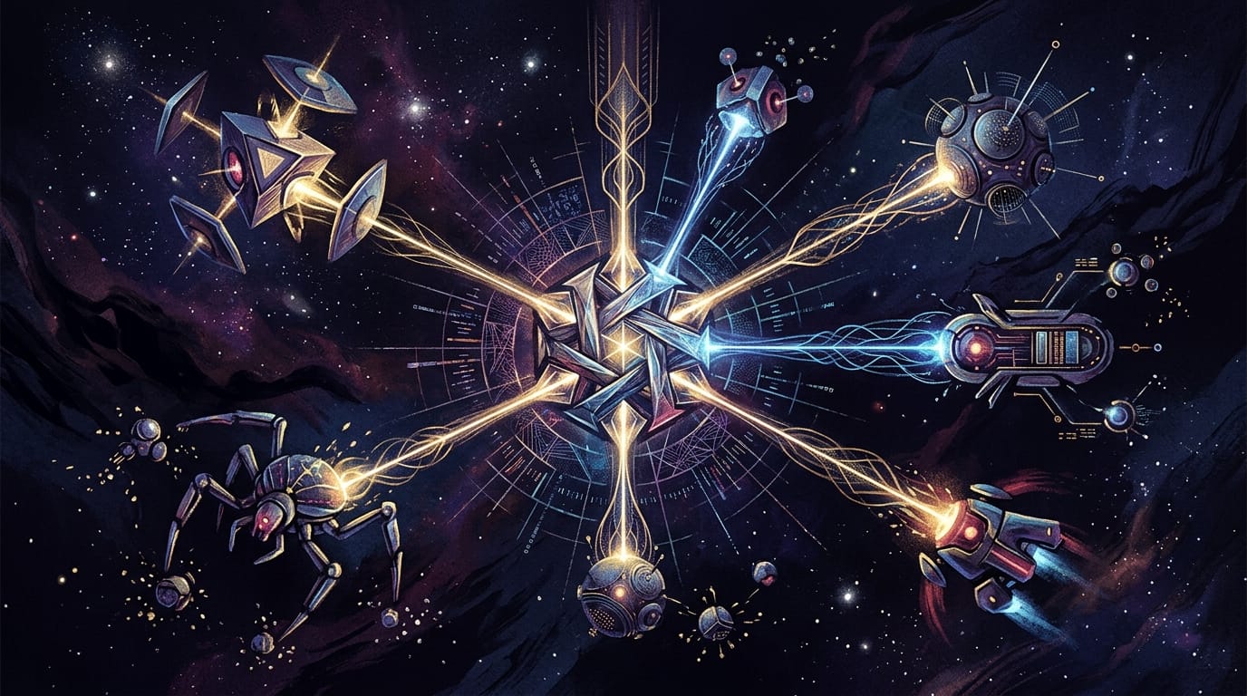 星型編排：從動漫想像到務實的多代理治理