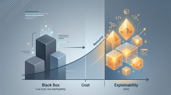 組合式推理的成本邊界：何時該從黑盒升級到可解釋性