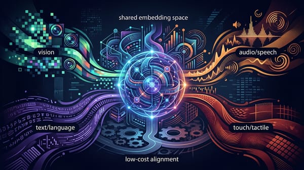 多模態的平台化之路：ImageBind-LLM 如何用「聯合嵌入」降低對齊成本