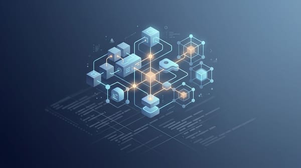 掌控思想而非代碼：抽象系統心智模型與程式碼的對比示意
