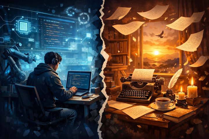 為什麼「寫程式很強、寫作變無聊」：模型在能力取捨上的真相