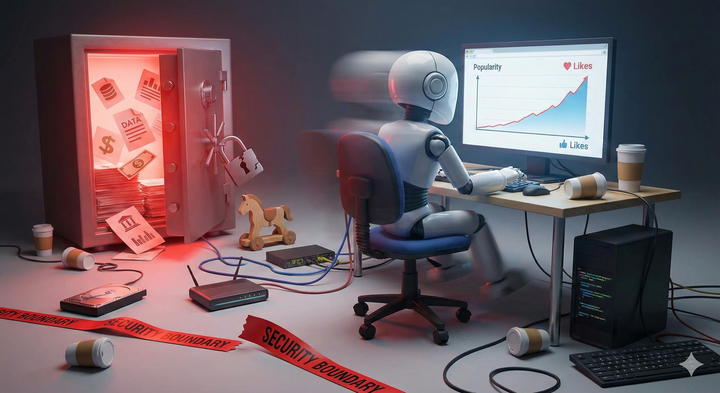 Vibe-coding 可以很快，但安全不會因為你很紅就自動長出來