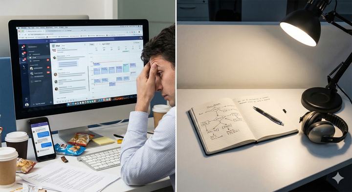 你的大腦不是多核心：為什麼「忙」常常只是切換太多