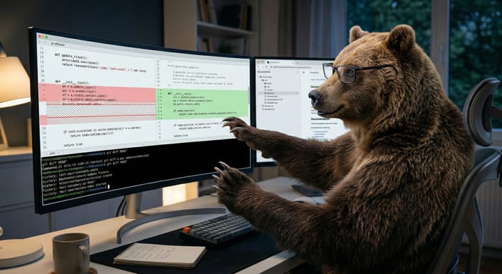 AI 產碼的品質把關，答案一直在 git diff 裡